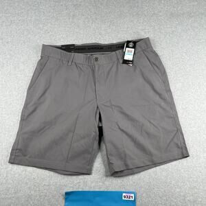 Under Armour Shorts Mens 40 Gray Heatgear Elastic Waist Chino Golf Stretch New